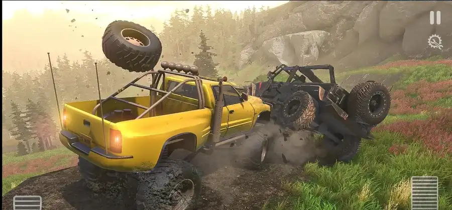 4X4 Mountain Car 2019 - Prado Jeep Drive SellUnitySourceCode screenshot 5