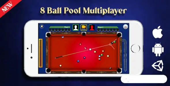 8 Ball Pool Master – Online Multiplayer Unity Source Code – 2025 Complete Unity Projects – SellUnitySourceCode.com source code