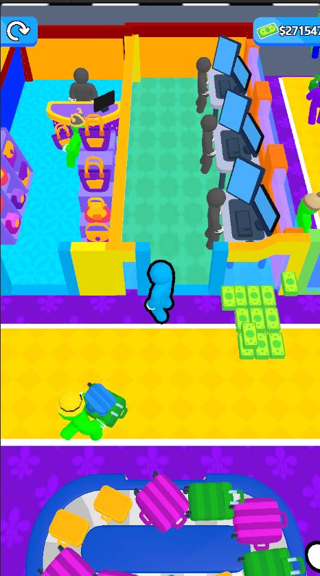 Airport Idle 3D Unity Game Source Code screenshot 2