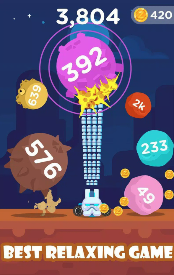 Alien Shooter: Bounce Ball Blast screenshot 5