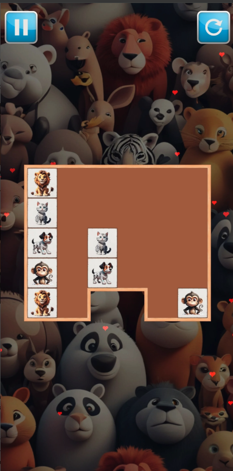 Animal Pair Tiles - Unity Puzzle Game screenshot 4
