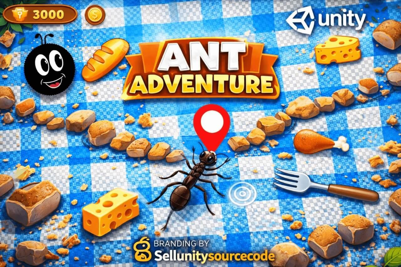 Ant Adventure – Memory-Based Puzzle Game source code