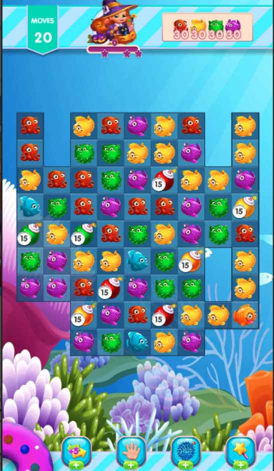 Aquarium Match3 Mania screenshot 4