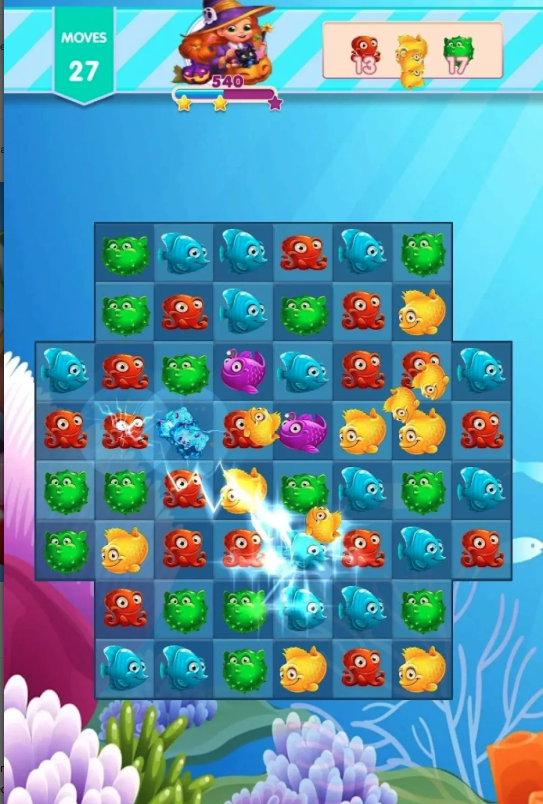 Aquarium Match3 Mania screenshot 7
