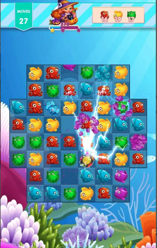 Aquarium Match3 Mania screenshot 8
