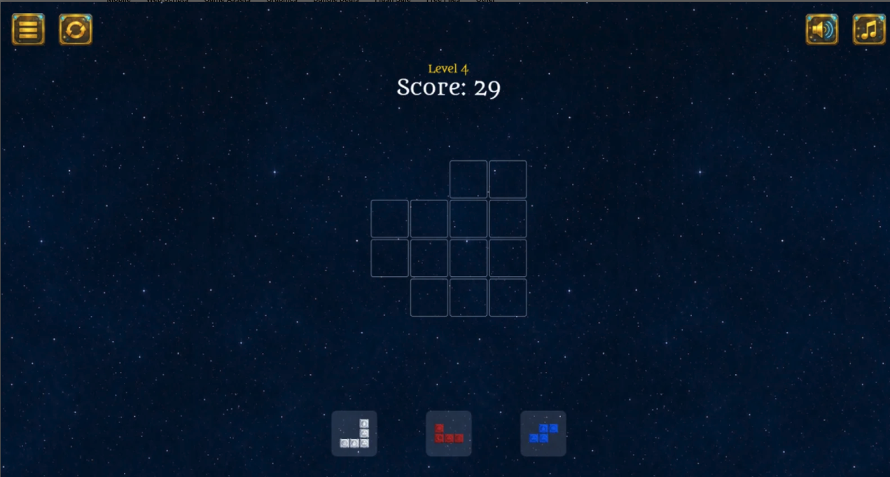 Arcane Blocks Game Source Code – Magical Grid Puzzle Game screenshot 4