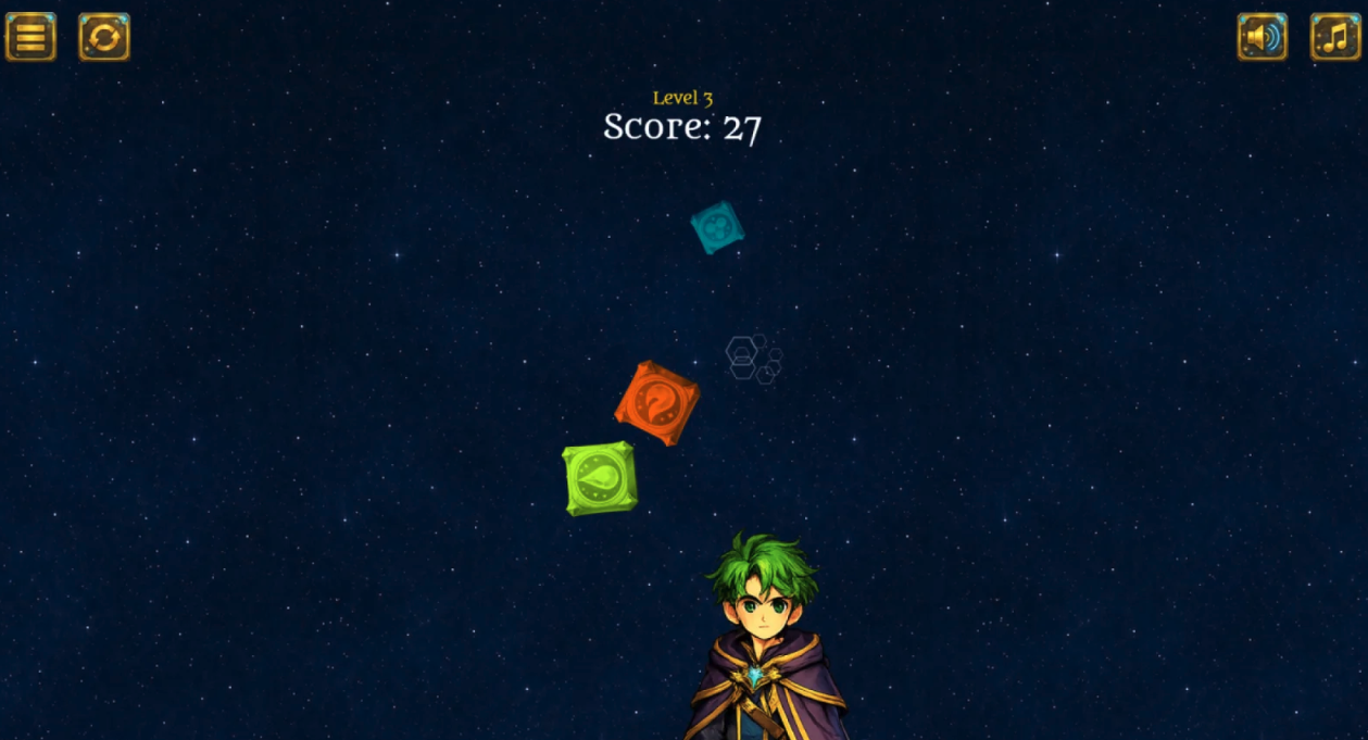 Arcane Blocks Game Source Code – Magical Grid Puzzle Game screenshot 7