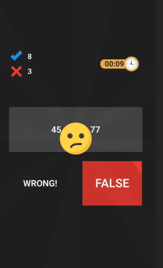 Arithmetic Quiz – Fast Math Brain Training Game screenshot 5