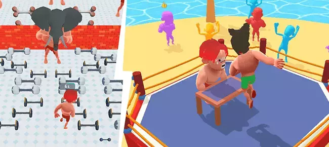 Arm Slap King – Muscle Master 3D Unity Game SellUnitySourceCode.com source code