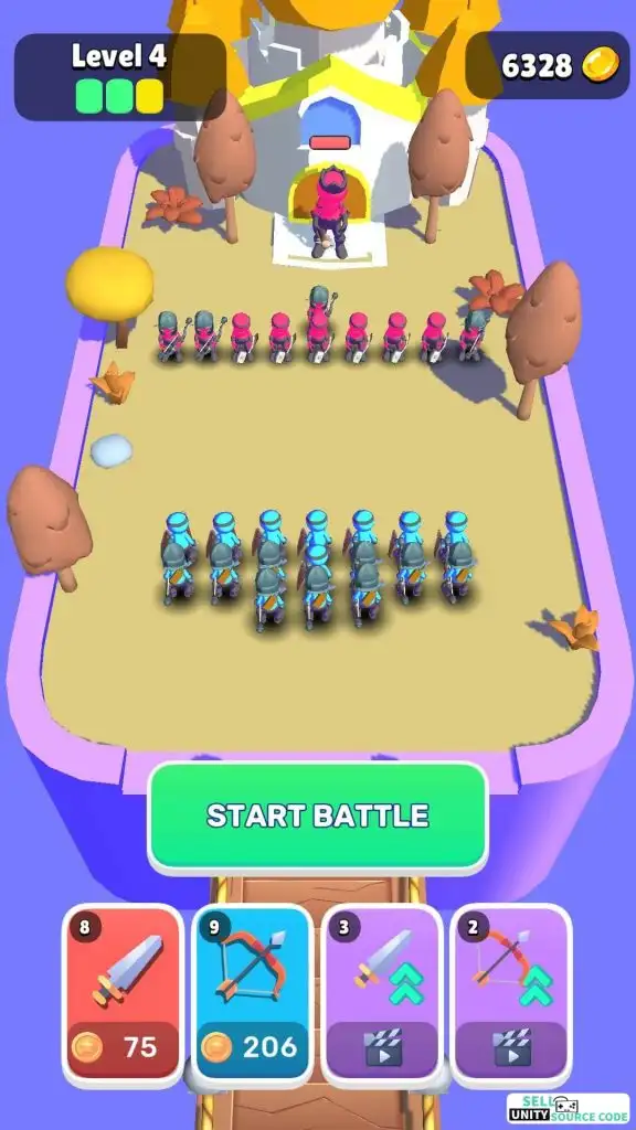 Army Raid 3D – Battle Shooter Unity Project – SellUnitySourceCode.com screenshot 4