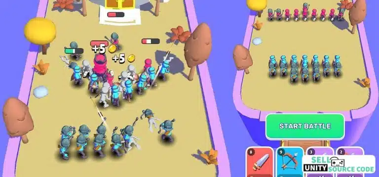 Army Raid – Unity Project. Unity Source Code