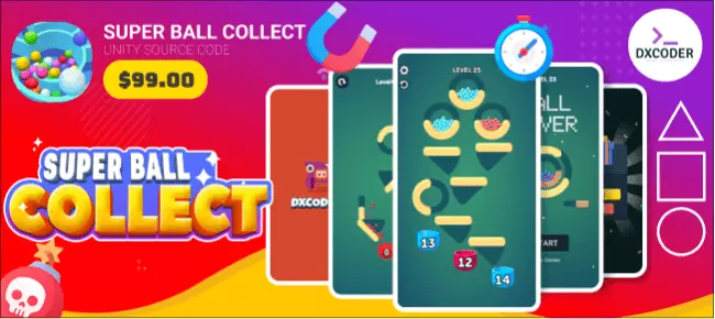 Ball Collect 3D – Hyper Casual Unity Game SellUnitySourceCode.com