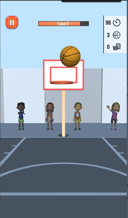 Basketball Master Unity Game Source Code – 3D Basketball Shooting Game screenshot 6