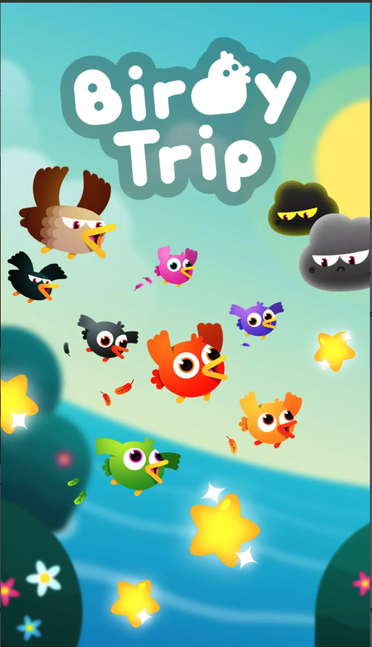 Birdy Trip Unity Source Code – Cute Bird Migration Arcade Game screenshot 3