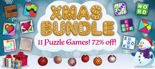 Bizzy Bee’s Christmas Unity Bundle Offer: 11 Puzzle Games SellUnitySourceCode.com source code