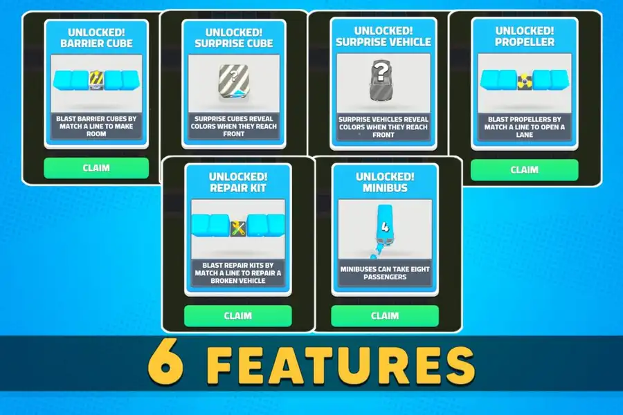 Blast Cubes Puzzle Game screenshot 5