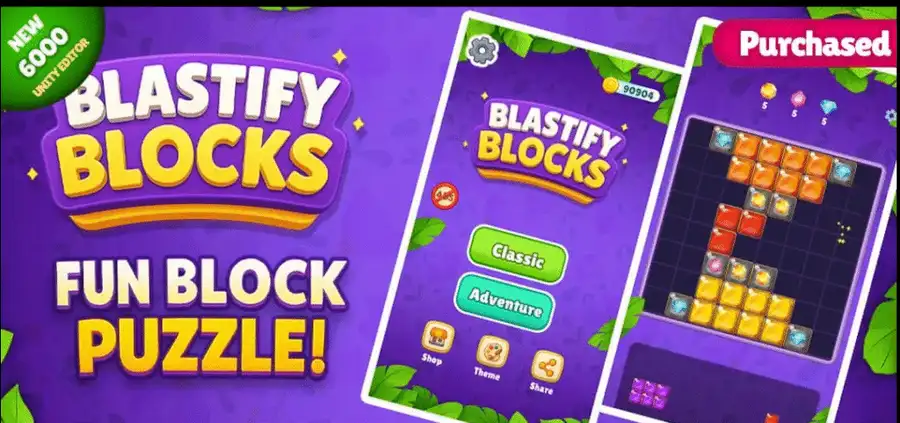 Blastify Blocks – Complete Unity Game source code