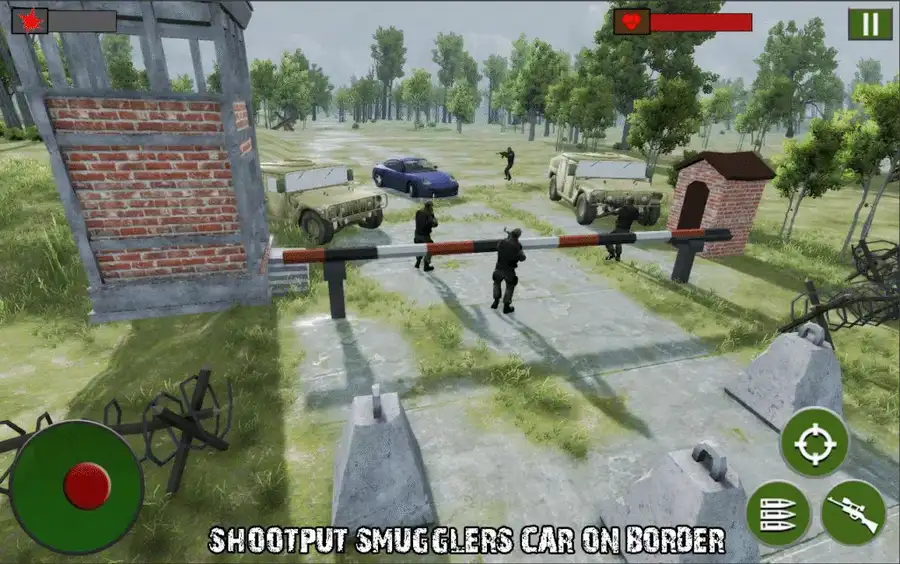 Border Army Sniper War: Counter Terrorist Attack SellUnitySourceCode screenshot 4