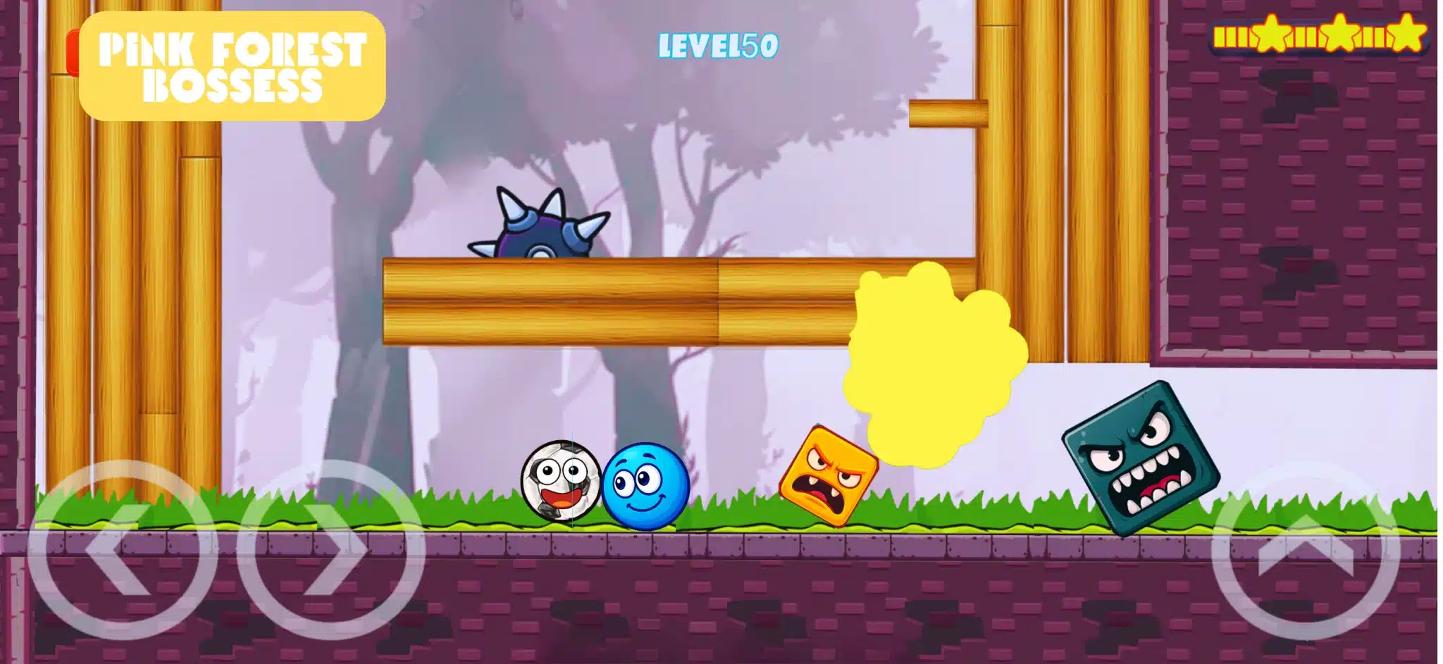 Bossy Ball 5: Bounce Jump Roll Unity Game screenshot 2