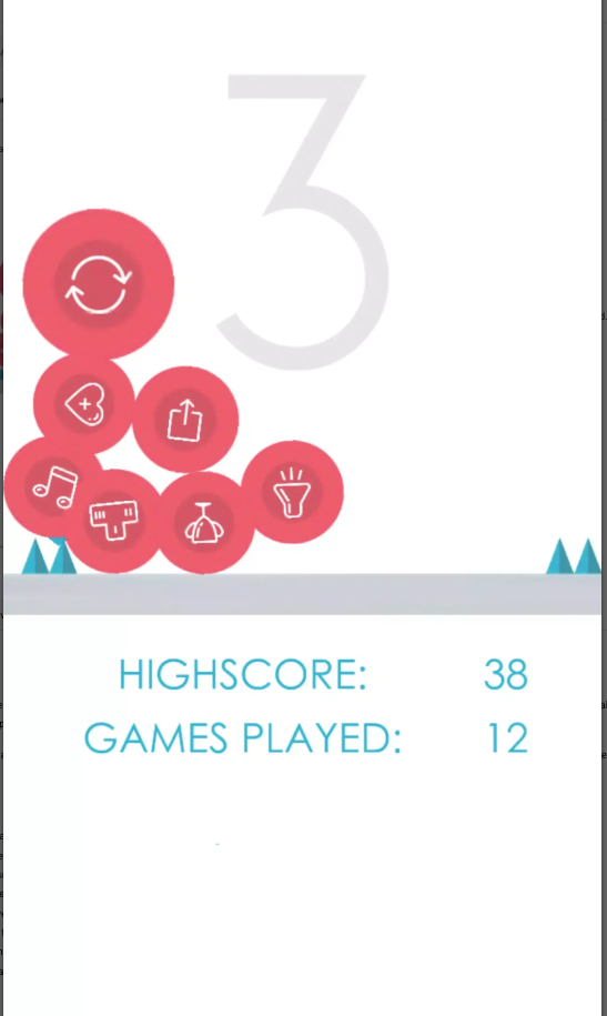 🏀 Bouncing Ball - Endless Spike Avoidance Arcade Unity Game screenshot 6