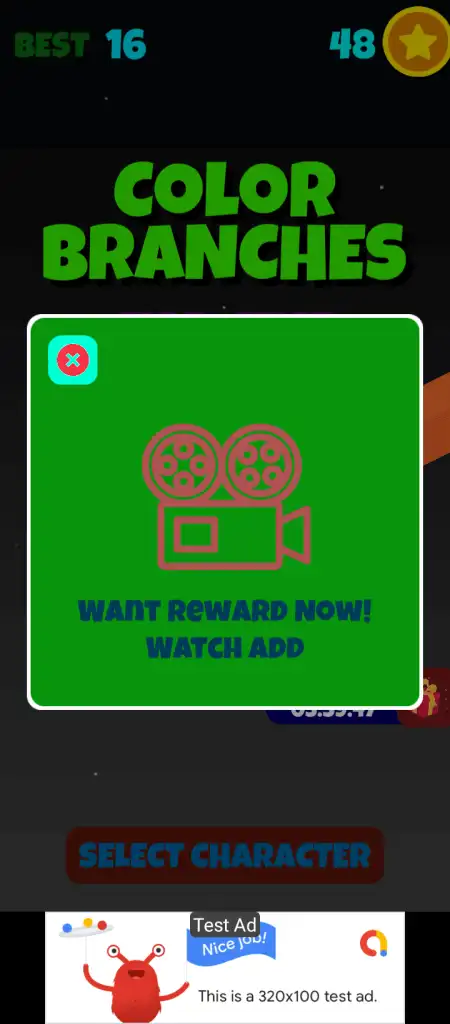 🌿 Branches Rotation – Endless Adventure Game | SellUnitySourceCode.com screenshot 3