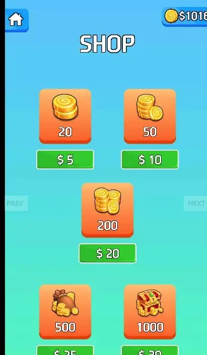 Brick Breaker Game SellUnitySourceCode screenshot 5