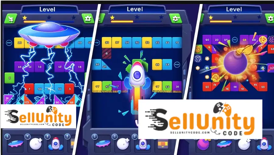 Brick Breaker Mobile App Templates – Sell Unity Source Code