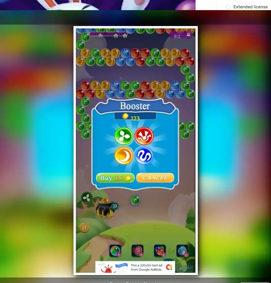 Bunny Bubble Shooter Sell Unity Source Code screenshot 4