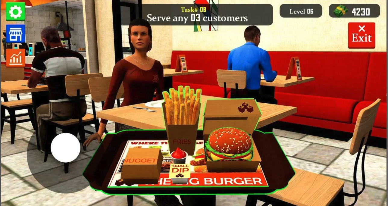 Burger Restaurant Simulator 3D screenshot 8