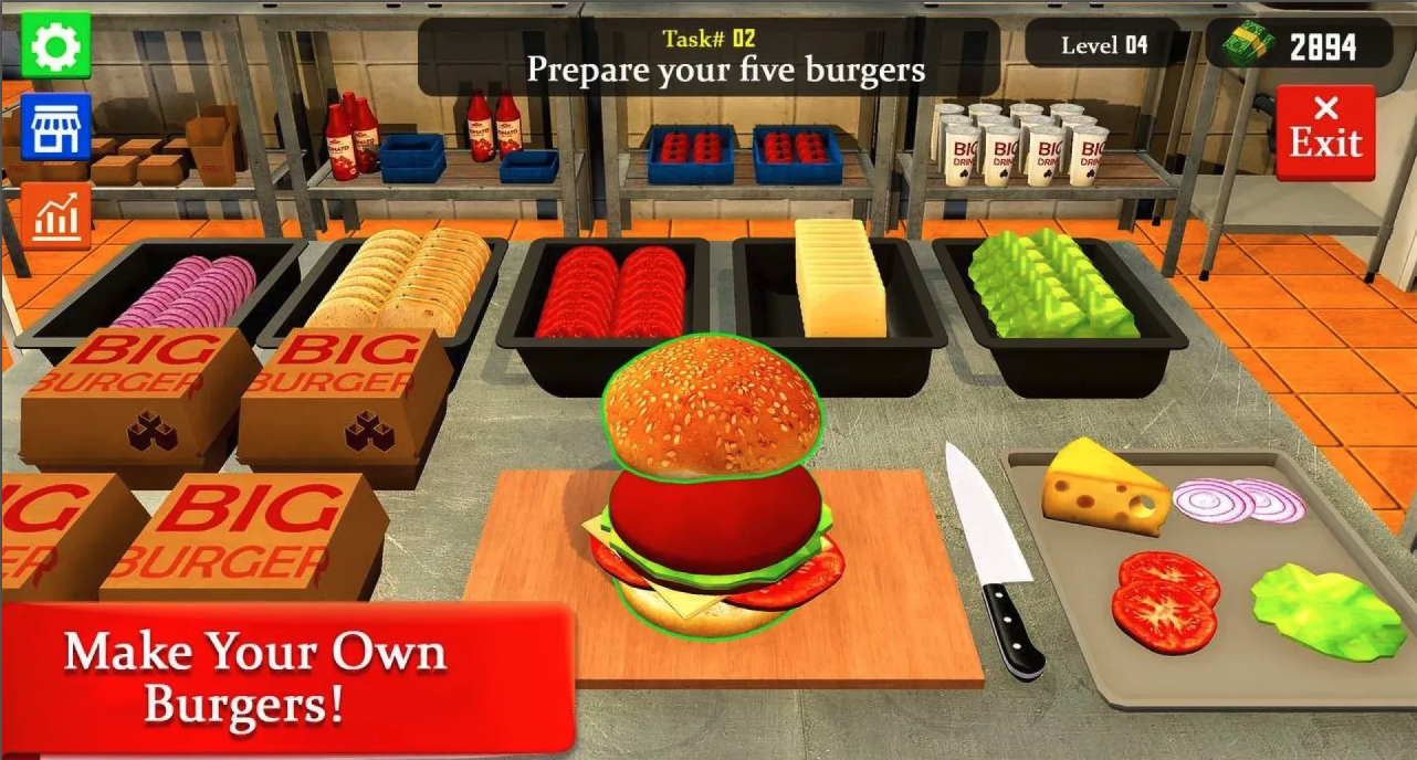 Burger Restaurant Simulator 3D screenshot 10