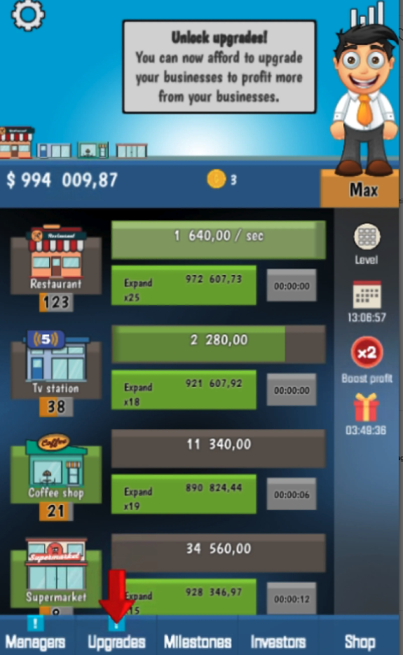 Business Tycoon - Idle Clicker screenshot 12