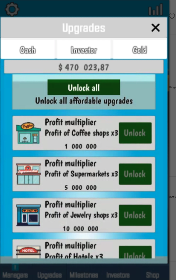Business Tycoon - Idle Clicker screenshot 13