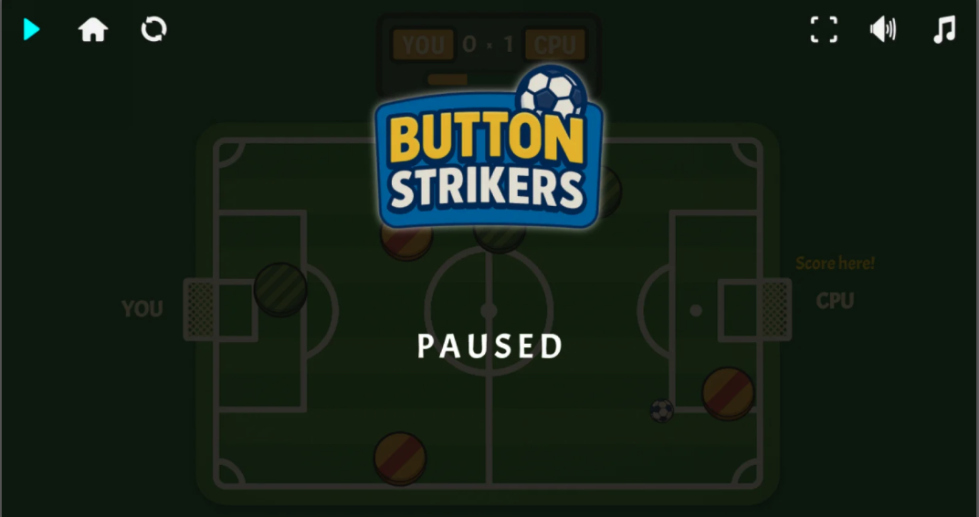 Button Strikers HTML5 Shooter Game Source Code – Island Defense Game screenshot 3
