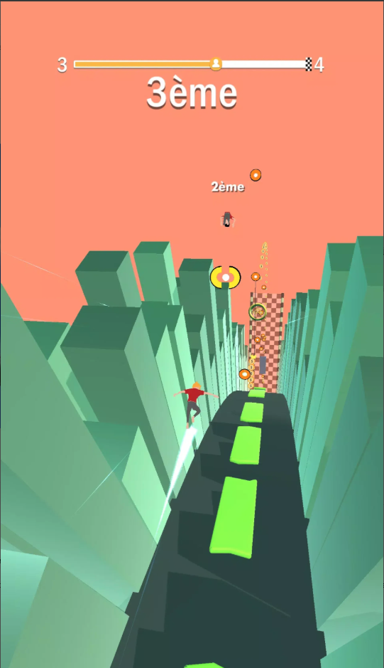 Cable Swing Unity Game Source Code – Rope Swing Racing Game screenshot 4