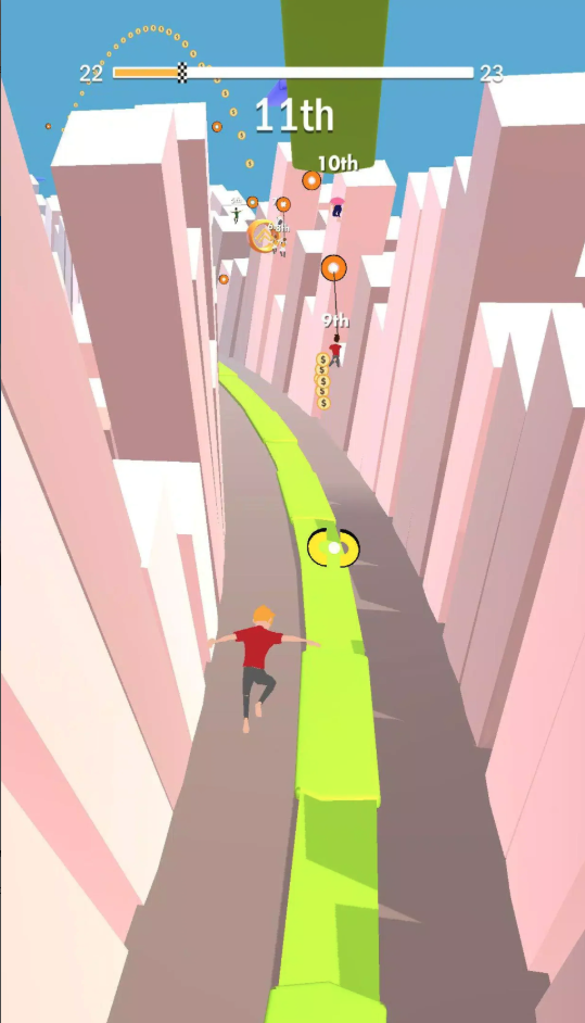 Cable Swing Unity Game Source Code – Rope Swing Racing Game screenshot 6