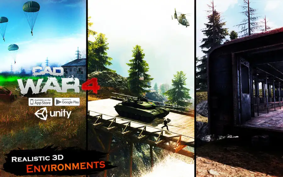 CAD-4 War New Release Sellunitysourcecode source code