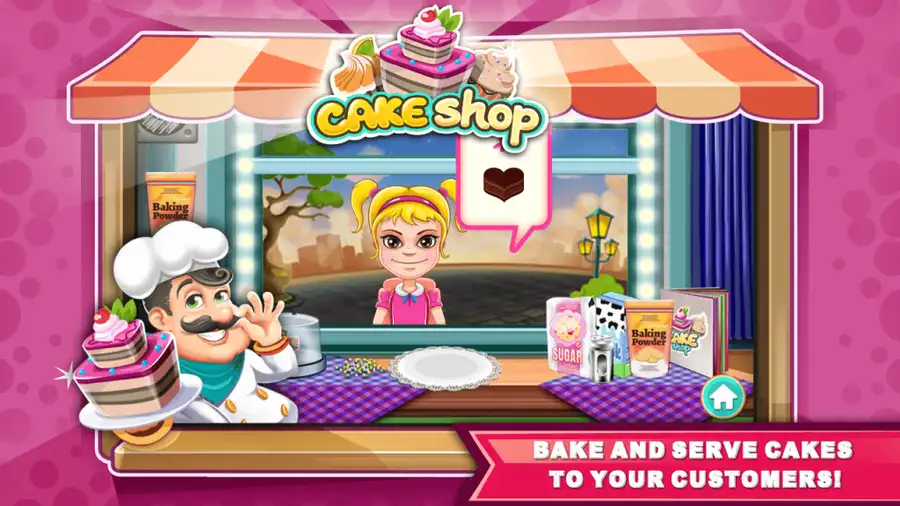 Cake Shop Bakery Chef Story Game Sellunitysourcecode screenshot 4