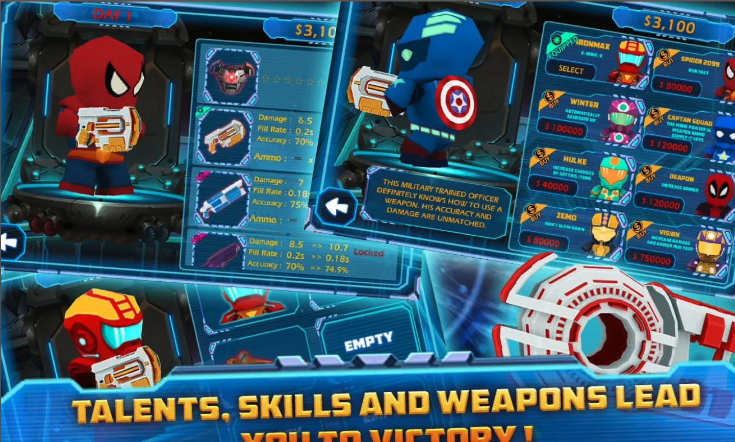 Captain Strike Zombies: Global Alliance screenshot 3