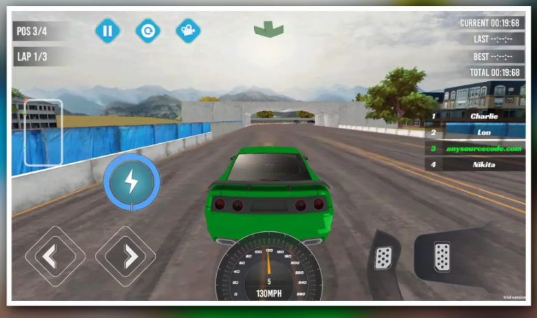 Car Racing Game: Unity Source Code screenshot 3
