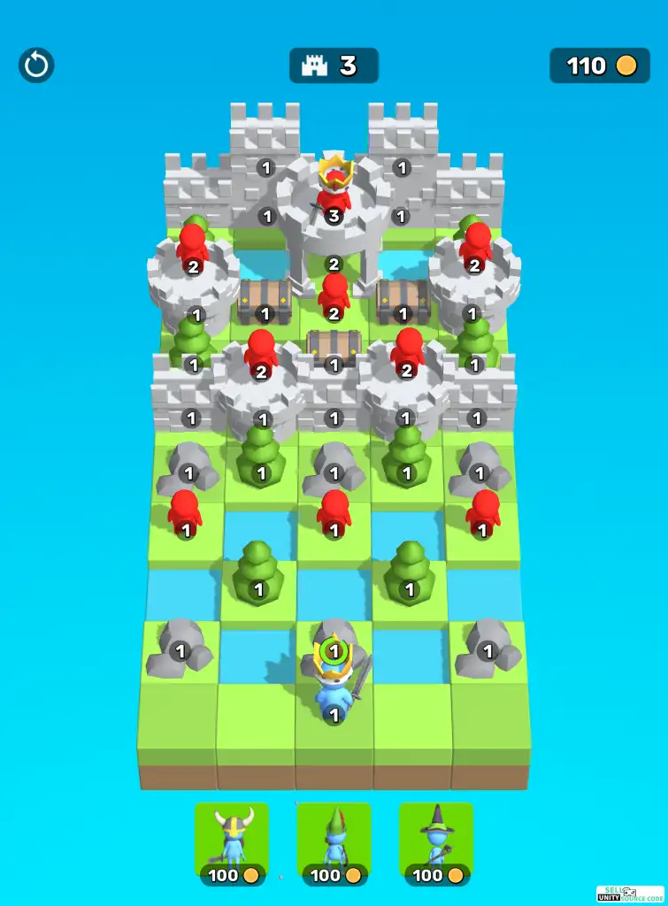Castle PuzzleCastle Puzzle SellUnitySourceCode  screenshot 4