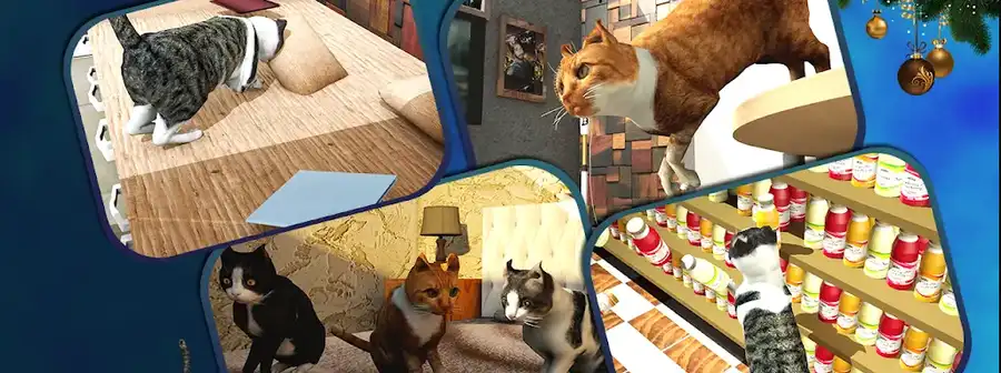 🐱 Cat Simulator 2018: Kitten Cat VS Rat Game SellUnitySourceCode source code