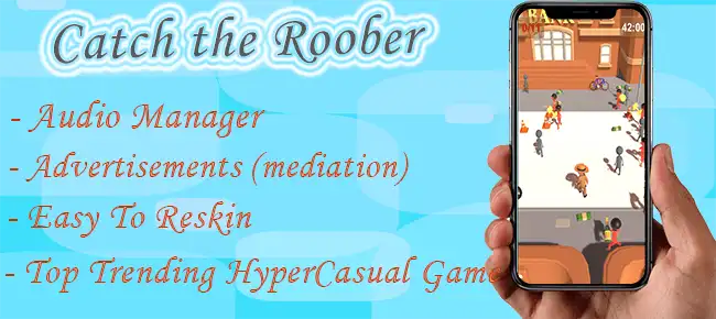 catch the Robber – Hypercasual Trending Game SellUnitySourceCode screenshot 5