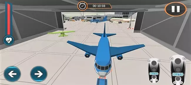 Chained Cart Towing Plane Parking Simulator 2021 screenshot 5