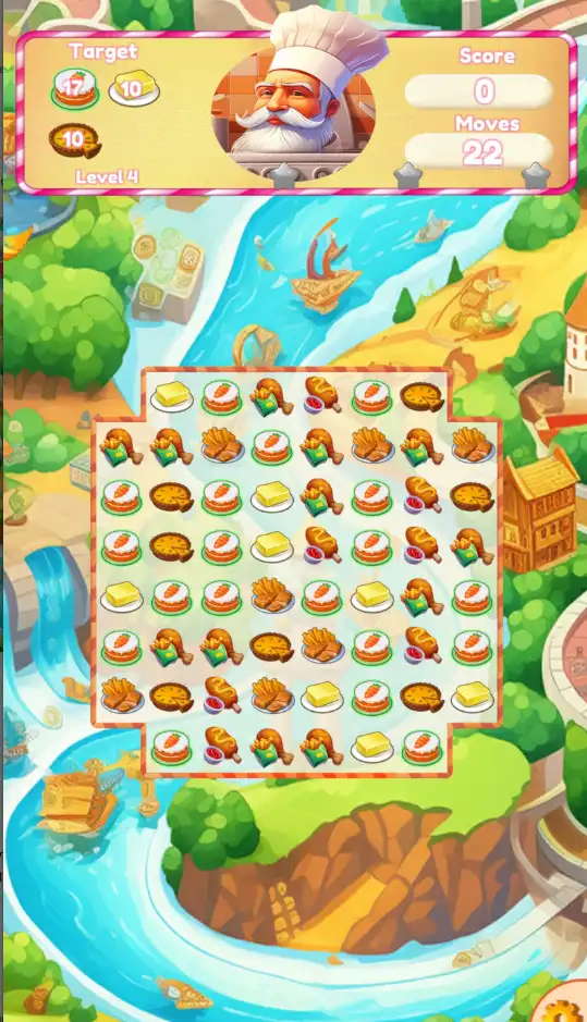 Chef Craze: Match & Cook screenshot 3
