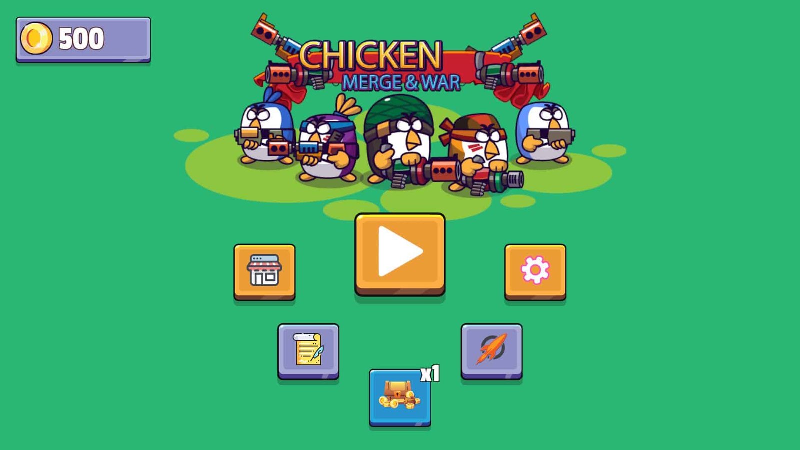Chicken Merge – Complete Unity Game Template SellUnitySourceCode source code