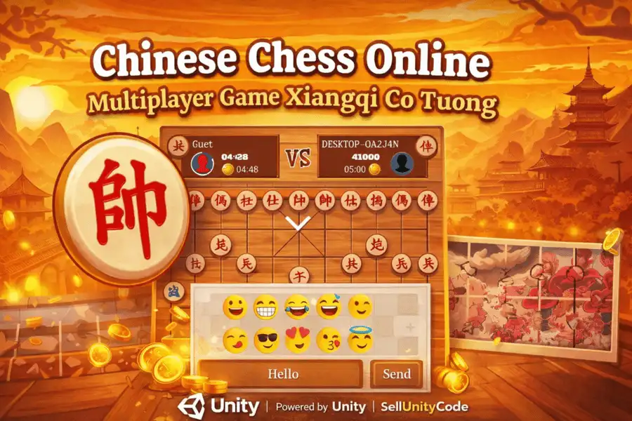 Chinese Chess Online Multiplayer Game Xiangqi Co Tuong source code