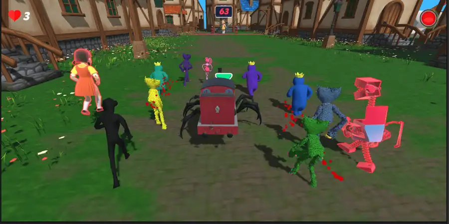 Choo Charles Squid Run Game SellUnitySourceCode screenshot 4