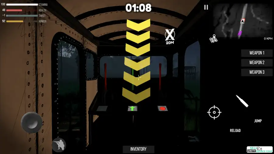Choo Choo Charles Horror Train - Complete Unity Project screenshot 2