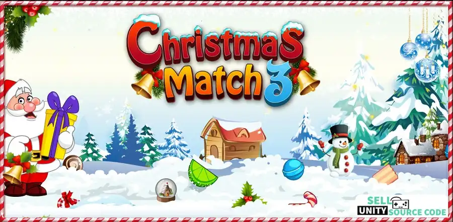 🎅 Christmas Match 3 – Festive Puzzle Adventure SellUnitySourceCode  screenshot 2