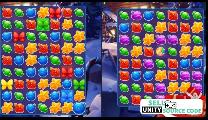 🎅 Christmas Match 3 – Festive Puzzle Adventure SellUnitySourceCode  screenshot 5